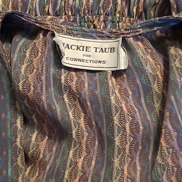 Jackie Taub Vintage Sheer Midi Dress - Picture 4 of 4